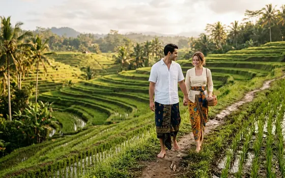 Air Suci & Sawah — Bali Honeymoon