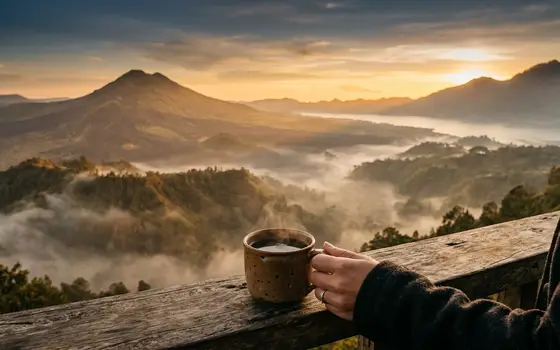 Berburu Fajar — Kintamani Sunrise & Ubud