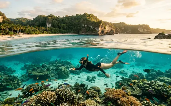Makan Siang & Crystal Bay — Nusa Penida One Day Trip
