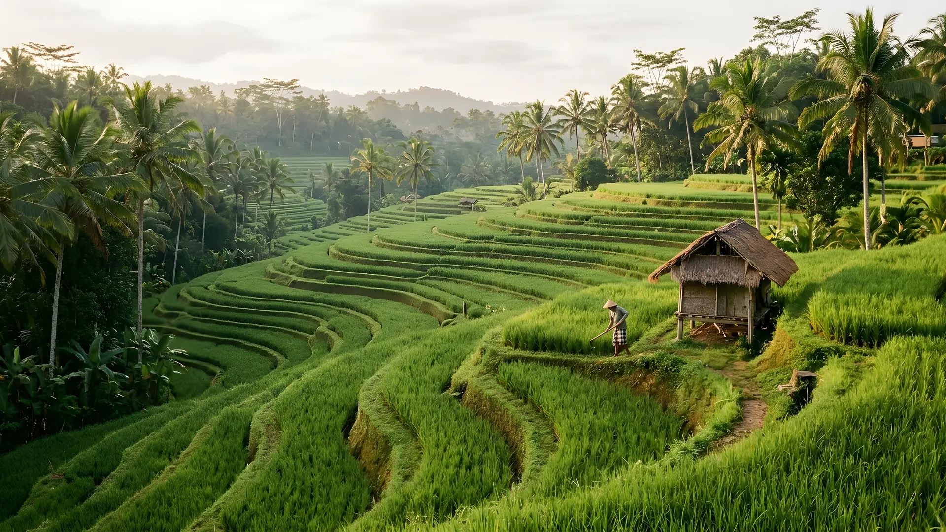 Pemandangan Ubud, Bali