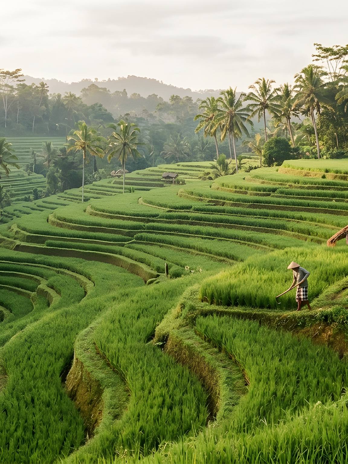 Pemandangan Ubud, Bali