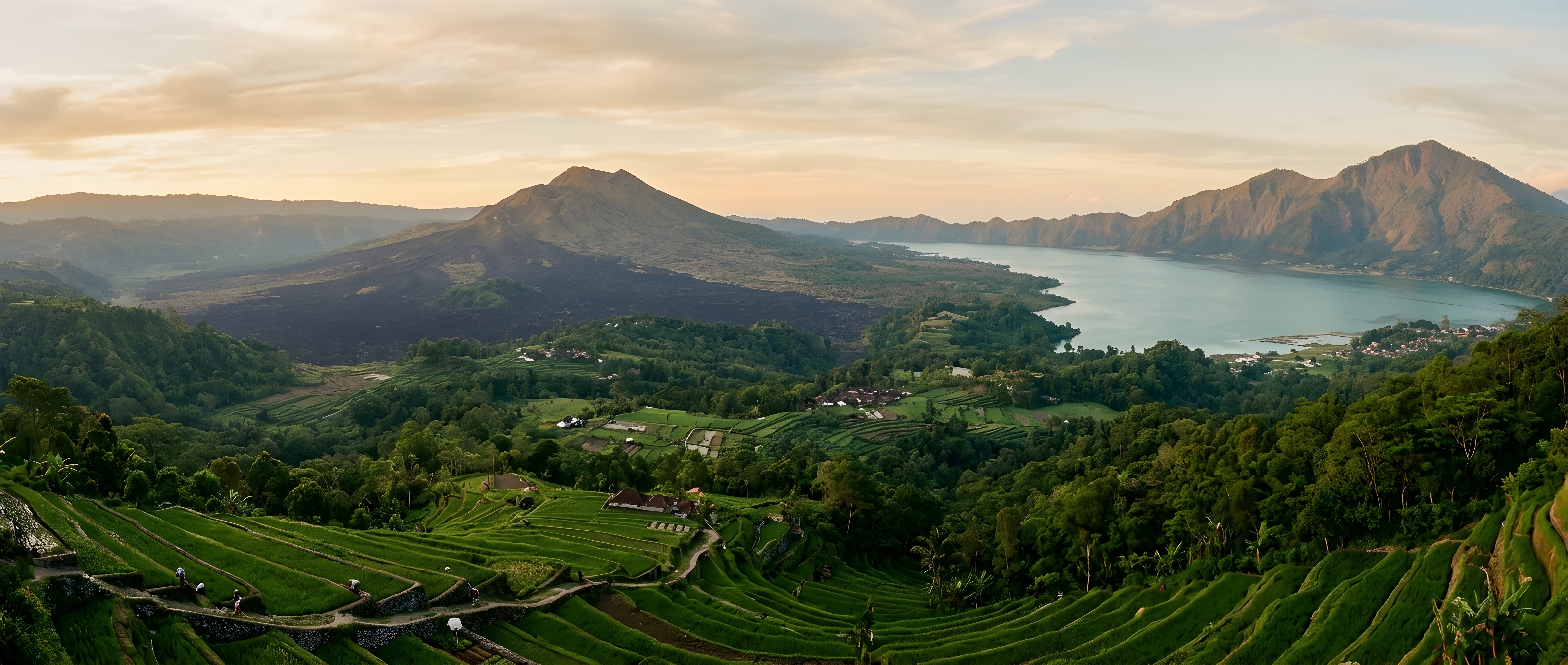 Pemandangan Kintamani, Bali