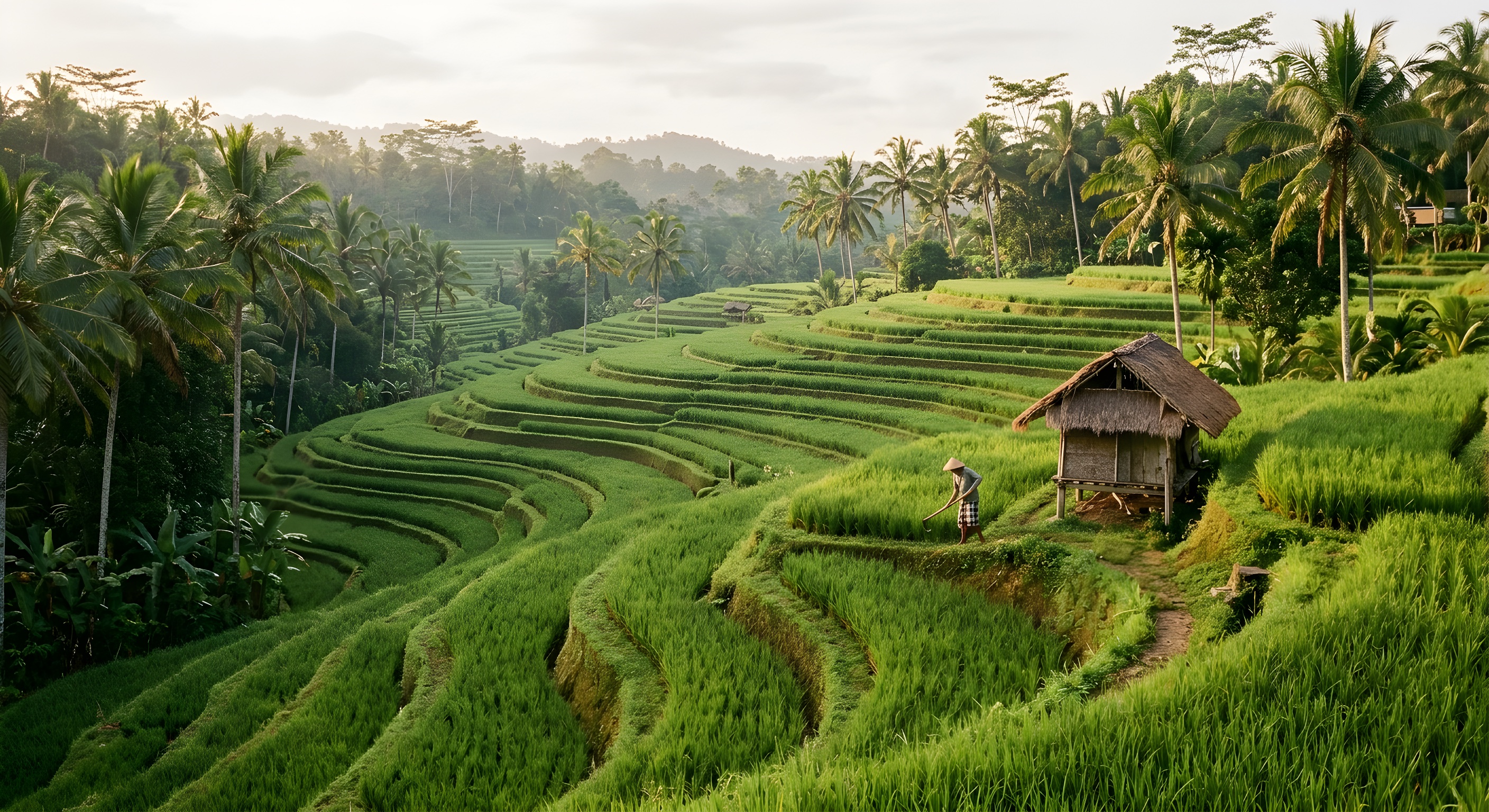 Pemandangan Ubud, Bali