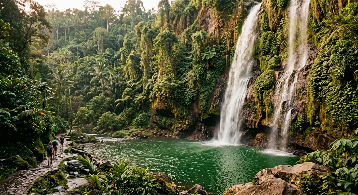 Air Terjun Utara — Bali Adventure Full