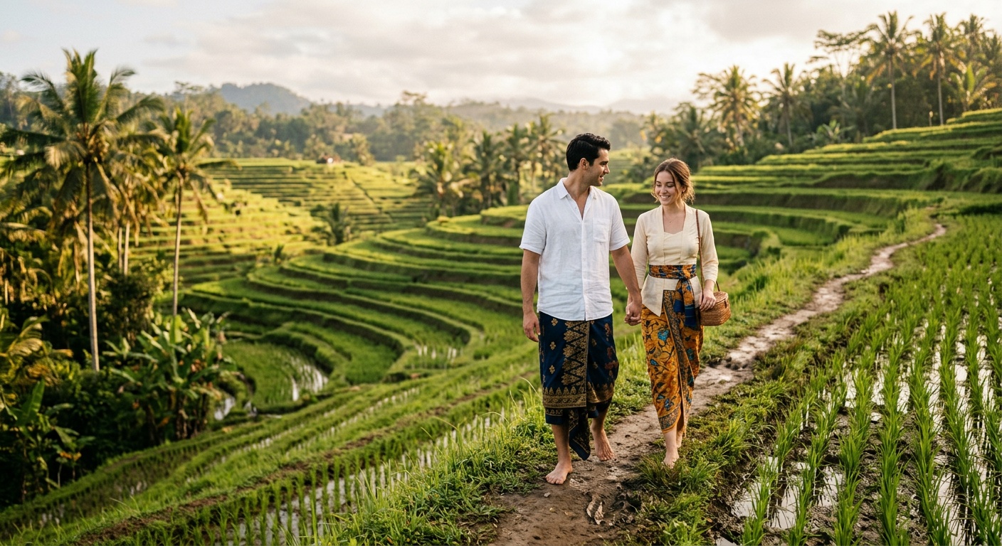Air Suci & Sawah — Bali Honeymoon