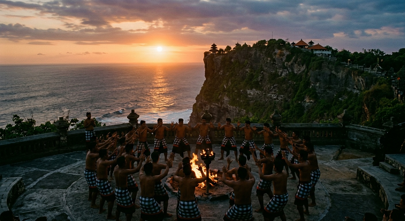 Uluwatu & Tari Kecak — Bali Honeymoon