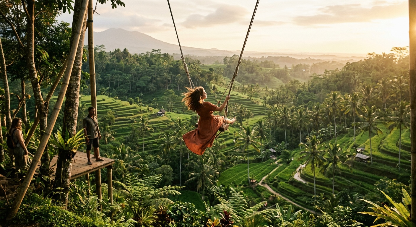 Kebun Kopi & Ayunan — Kintamani Sunrise & Ubud